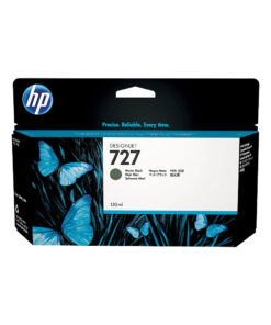 HP 727 130-ml Matte Black DesignJet Ink Cartridge, B3P22A