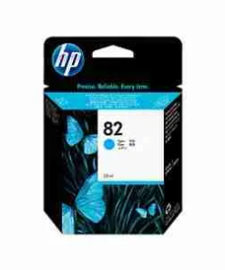 HP 82 69-ml Cyan DesignJet Ink Cartridge, C4911A