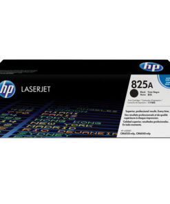 HP 825A Black Original LaserJet Toner Cartridge, CB390A