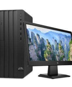 HP Pro Tower 290 G9 Desktop PC with HP P204v 19.5" Monitor, Intel Core i3-12100, 8GB DDR4, 512GB SSD (9M936AT)