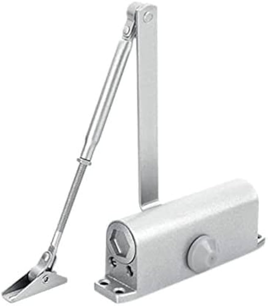Hydraulic Union Door Closer Size 2/3/4 Silver