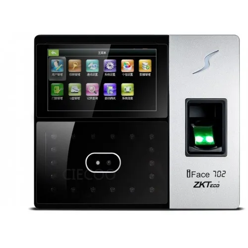 iFace 702 Biometric Face Fingerprint Time Attendance