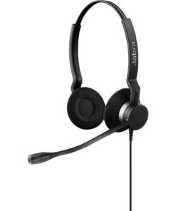Jabra Biz 2300 Duo Wideband Wired Headset for Call and Contact Centers (2389-820-109)