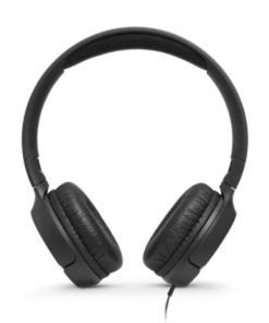 JBL Tune 500 Wired Headphones – Black