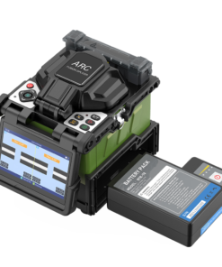 Komshine EX39 Handheld Fiber Optic Fusion Splicer with Precision Cleaver for FTTX Network Installation
