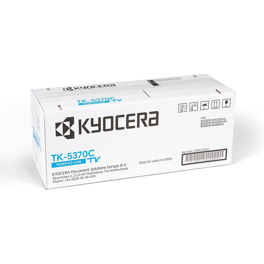 Kyocera TK-5370C Cyan Original Toner Cartridge