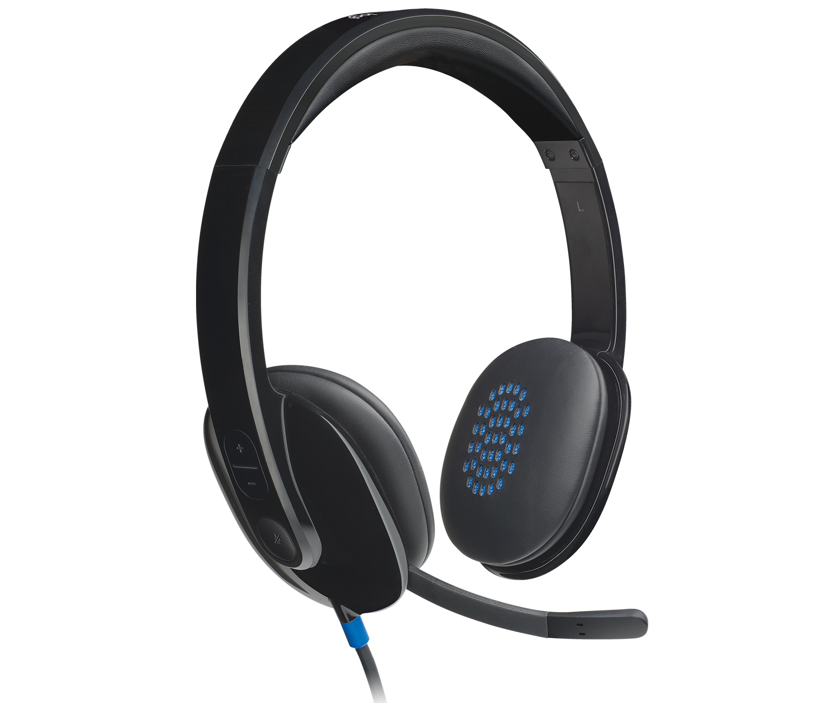 Logitech H540 USB‑A Headset with Noise Cancelling Mic – Black