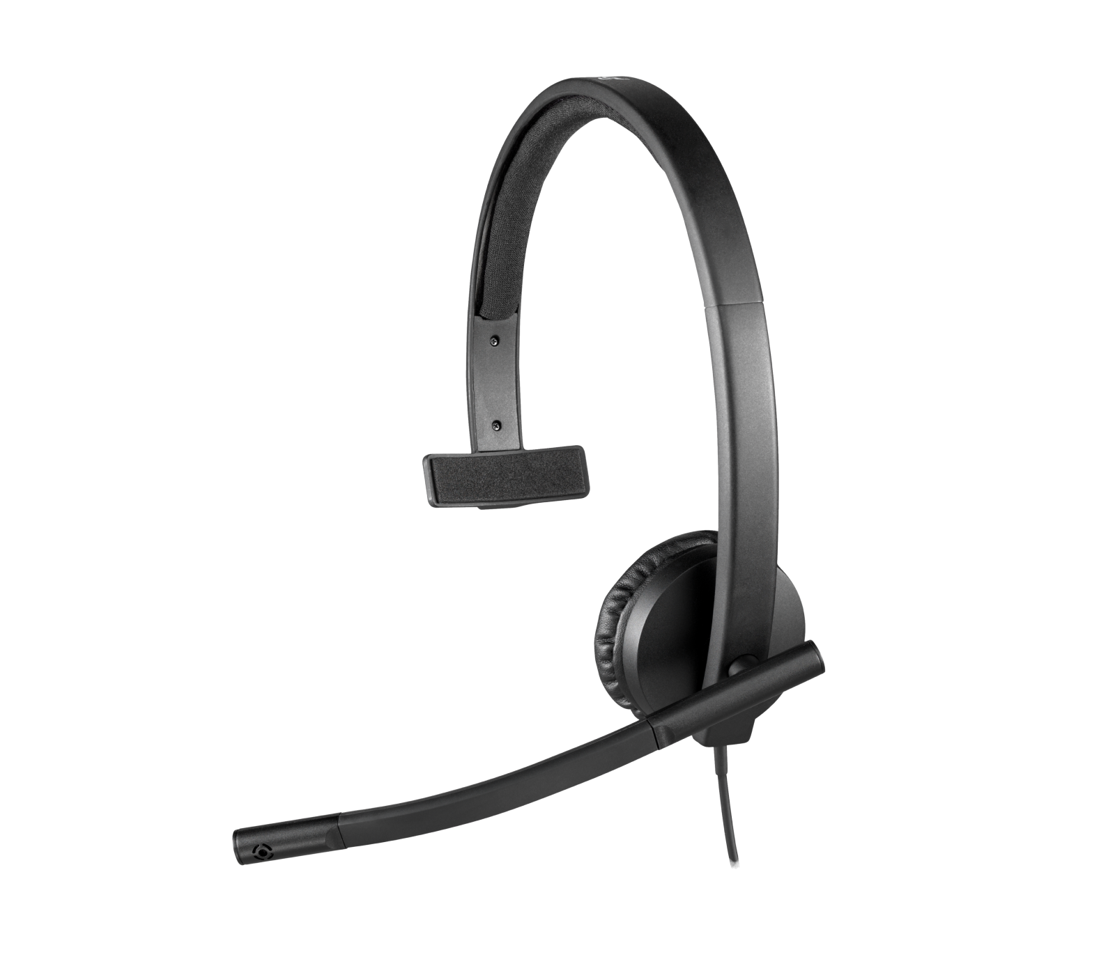 Logitech H570e Stereo USB‑A Headset with Noise Cancelling Mic – Black