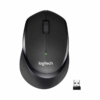 Logitech M330 Silent Plus Wireless Mouse – Black