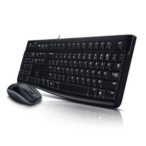 Logitech MK120 Wireless Keyboard and Mouse Combo Black