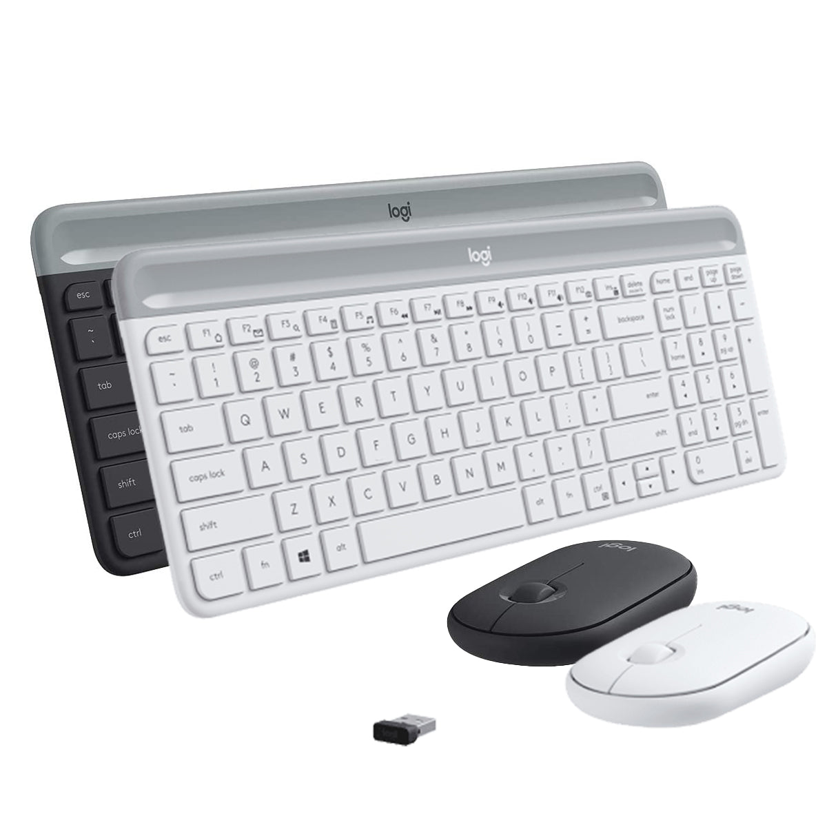 Logitech MK470 Slim Wireless Keyboard and Mouse Combo – Graphite