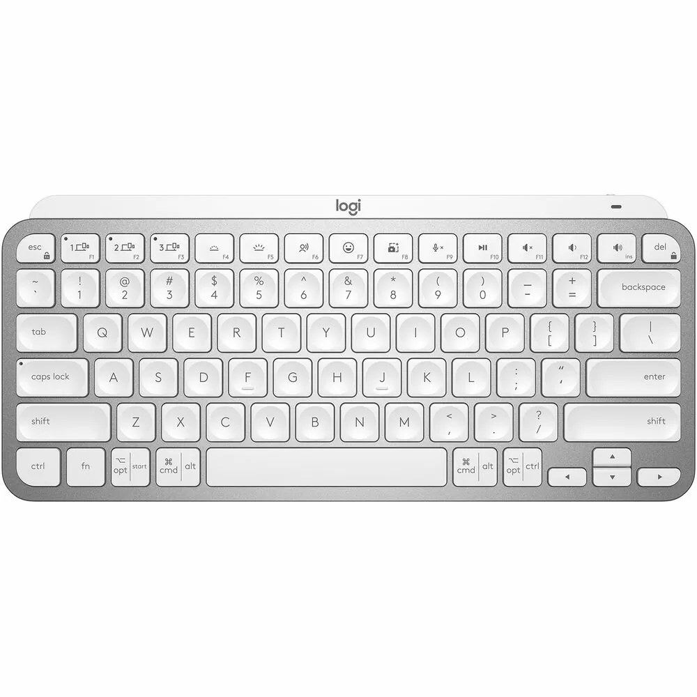 Logitech MX Keys Mini for Mac Bluetooth Illuminated Keyboard Pale Gray