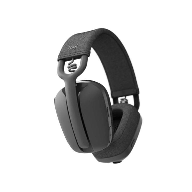 Logitech Zone Vibe 100 Bluetooth Over‑the‑ear Headphones – Graphite