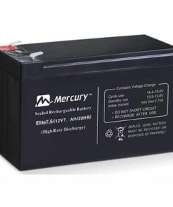 Mercury Elite 7.5AH/12V Sealed Lead-Acid UPS battery 
