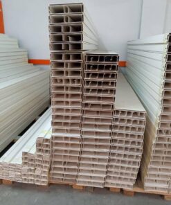 150mm x 50mm Metal Trunking – powder Coated