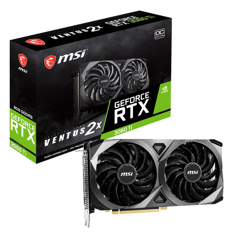 MSI GeForce RTX 3060 Ventus 2X 12GB OC Graphics Card