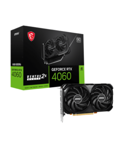 MSI GeForce RTX 4060 Ventus 2X 8GB OC Graphics Card