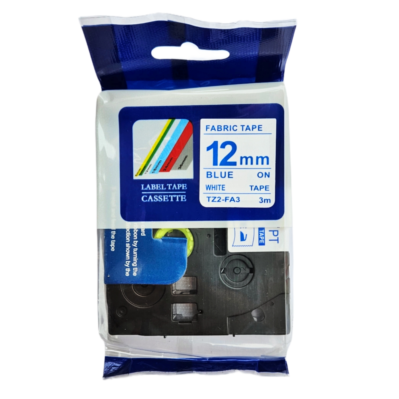 Brother Compatible TZ2‑FA3 12mm Label Tape