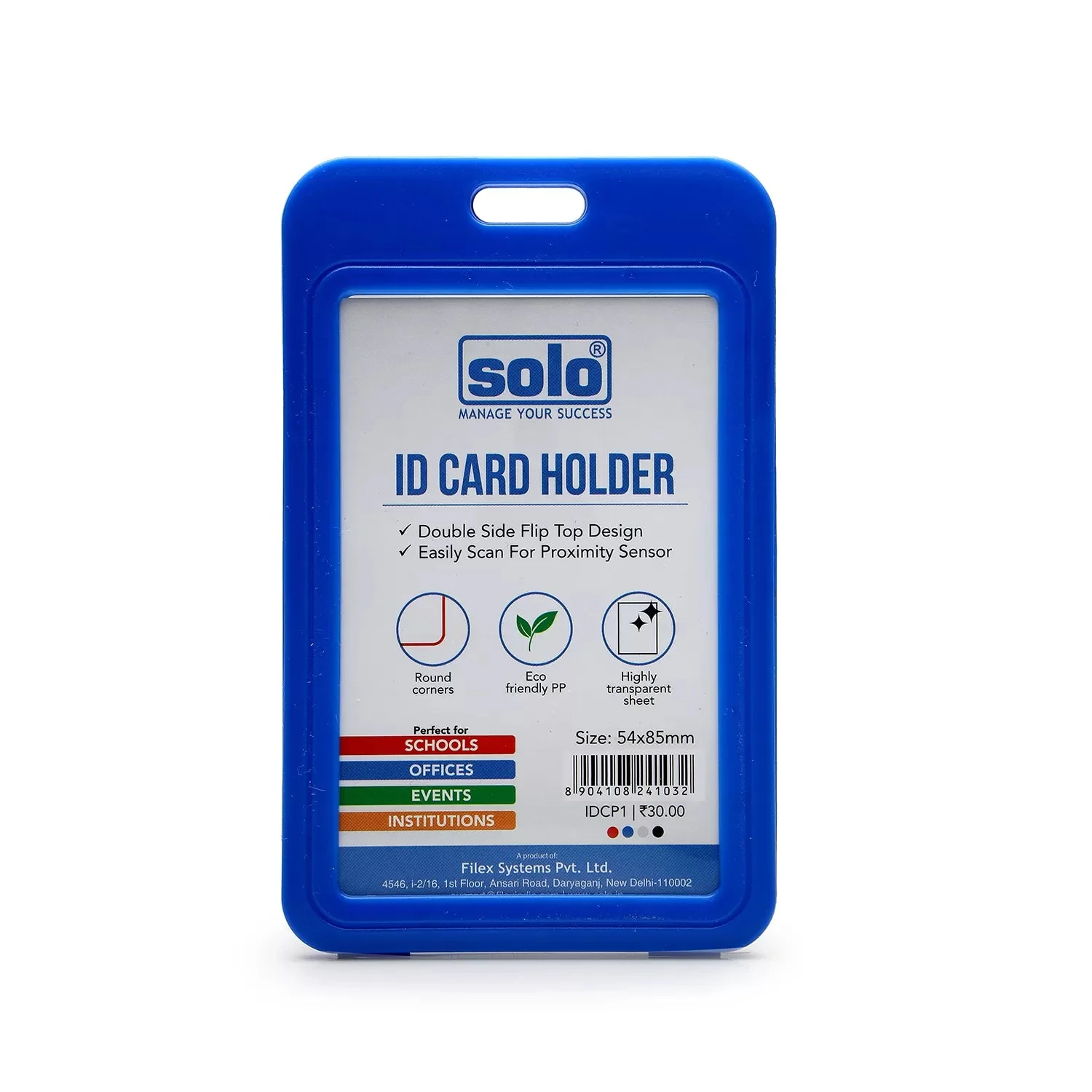 Plastic ID Card Holder for Office