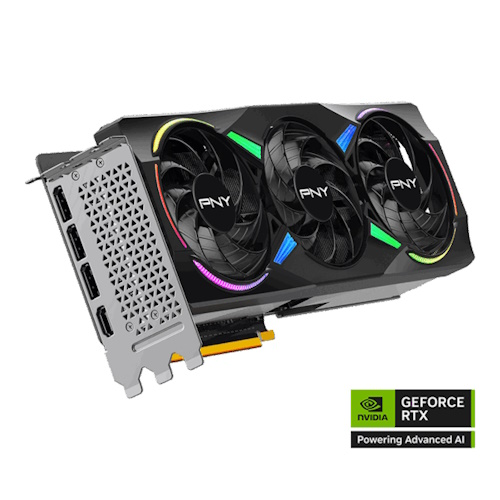 PNY GeForce RTX 5070 Ti OC Triple Fan 16GB GDDR7 Graphics Card