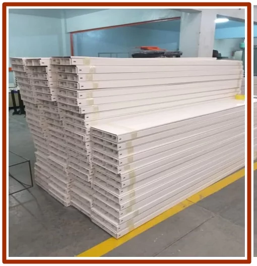 50mm x 100mm Metal Trunking – powder Coated