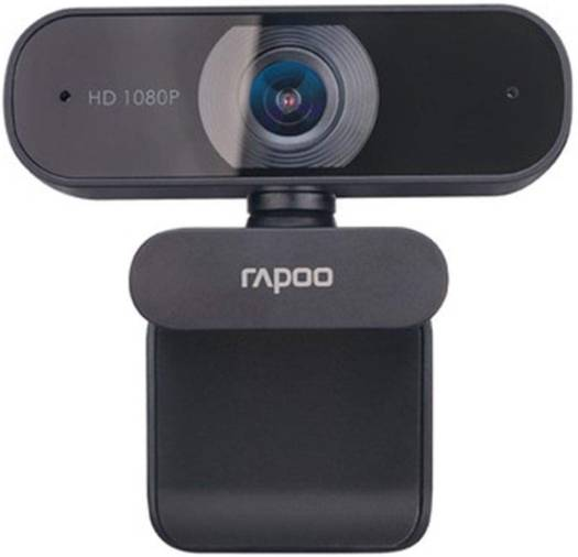 Rapoo C260 1080p HD Webcam with Built-In Dual Noise Reduction Microphones