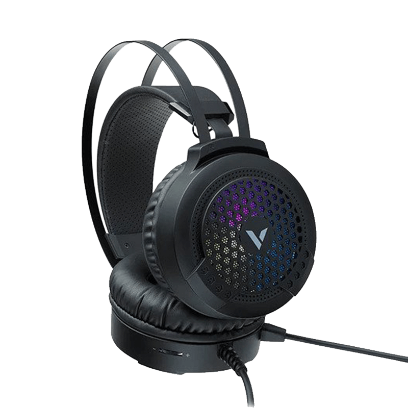 Rapoo Illuminated Gaming Headset VH120 Black RGB Colours