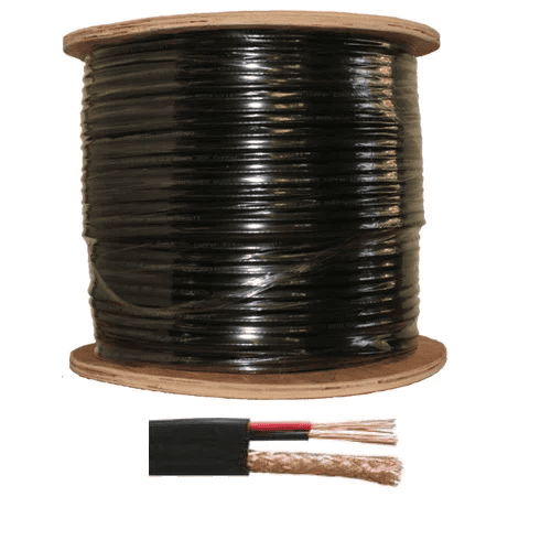 RG59 CCTV Cable with Power 200 Metres