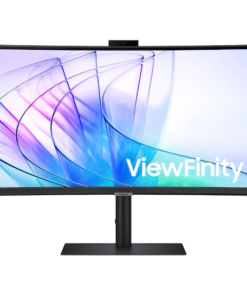 Samsung 34″ ViewFinity S6 S65VC Curved WQHD Monitor (LS34C650VAMXUE)