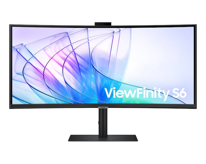 Samsung 34″ ViewFinity S6 S65VC Curved WQHD Monitor (LS34C650VAMXUE)