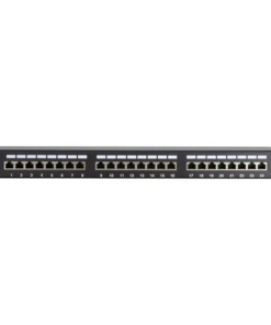 Siemon Cat 6 24‑Port Patch Panel