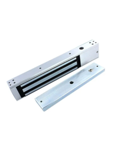 Single Door Magnetic Lock with 350kg Holding Force (LED) With Brackets