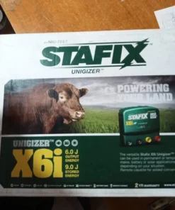 Stafix X6i Unigizer Electric Fence Energizer
