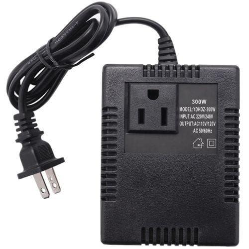 Portable 300 Watts (300W) Step Down Voltage Converter Transformer 220V/240V to 110V/120V