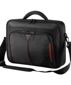 Targus Classic 15.6-inch Clamshell Laptop Carry Case - Black/Red (CN415)