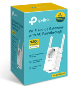 TP‑Link 300Mbps Wi‑Fi Range Extender with AC Passthrough – TL‑WA860RE