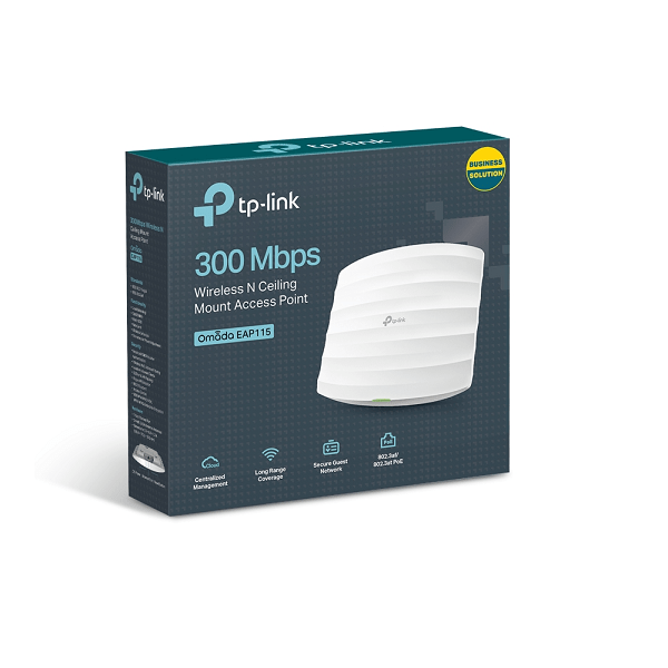 TP-Link 300Mbps Wireless N Ceiling Mount Access Point – TL-EAP115