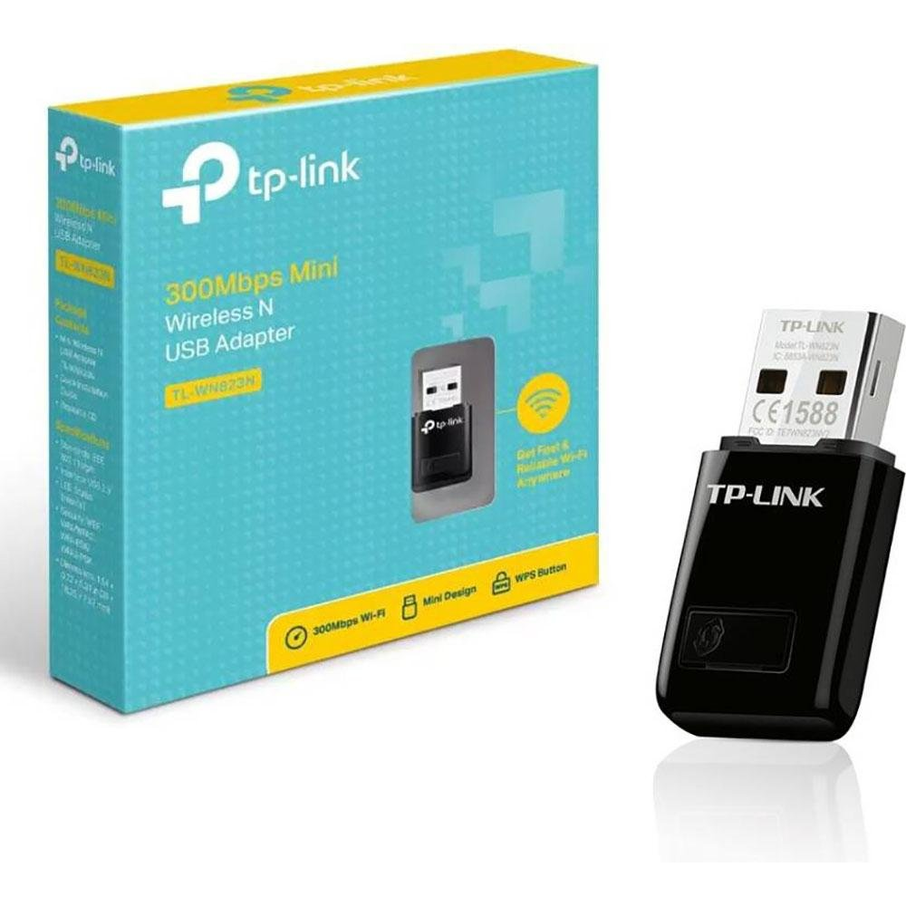TP‑Link 300Mbps Wireless N Mini USB Adapter – TL‑WN823N