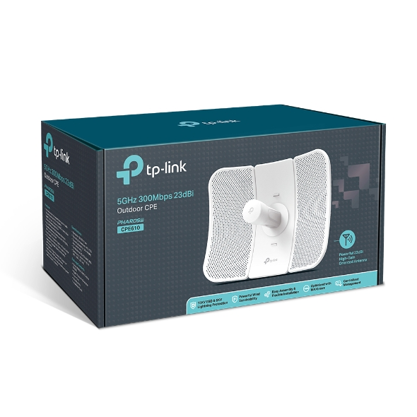 TP‑Link 5GHz 300Mbps 23dBi Outdoor CPE – TL‑CPE610