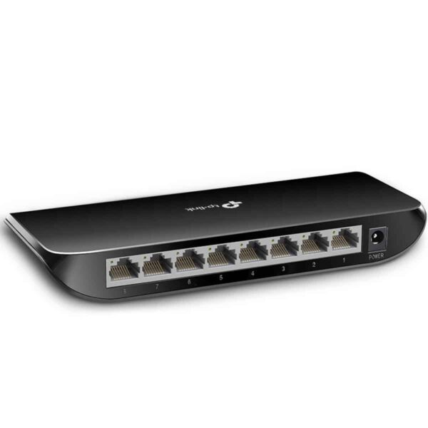 TP‑Link 8‑Port 10/100/1000Mbps Gigabit Desktop Switch – TL‑SG1008D