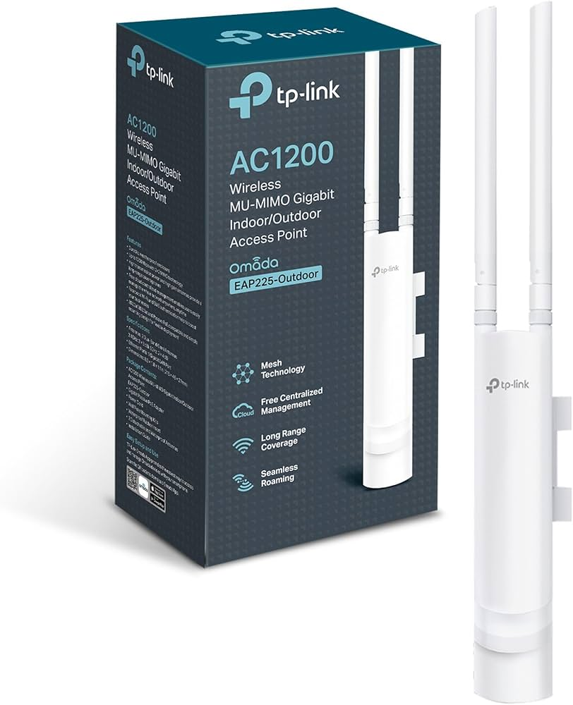 TP‑Link AC1200 Wireless MU‑MIMO Gigabit Indoor/Outdoor Access Point – TL‑EAP225‑OUTDOOR