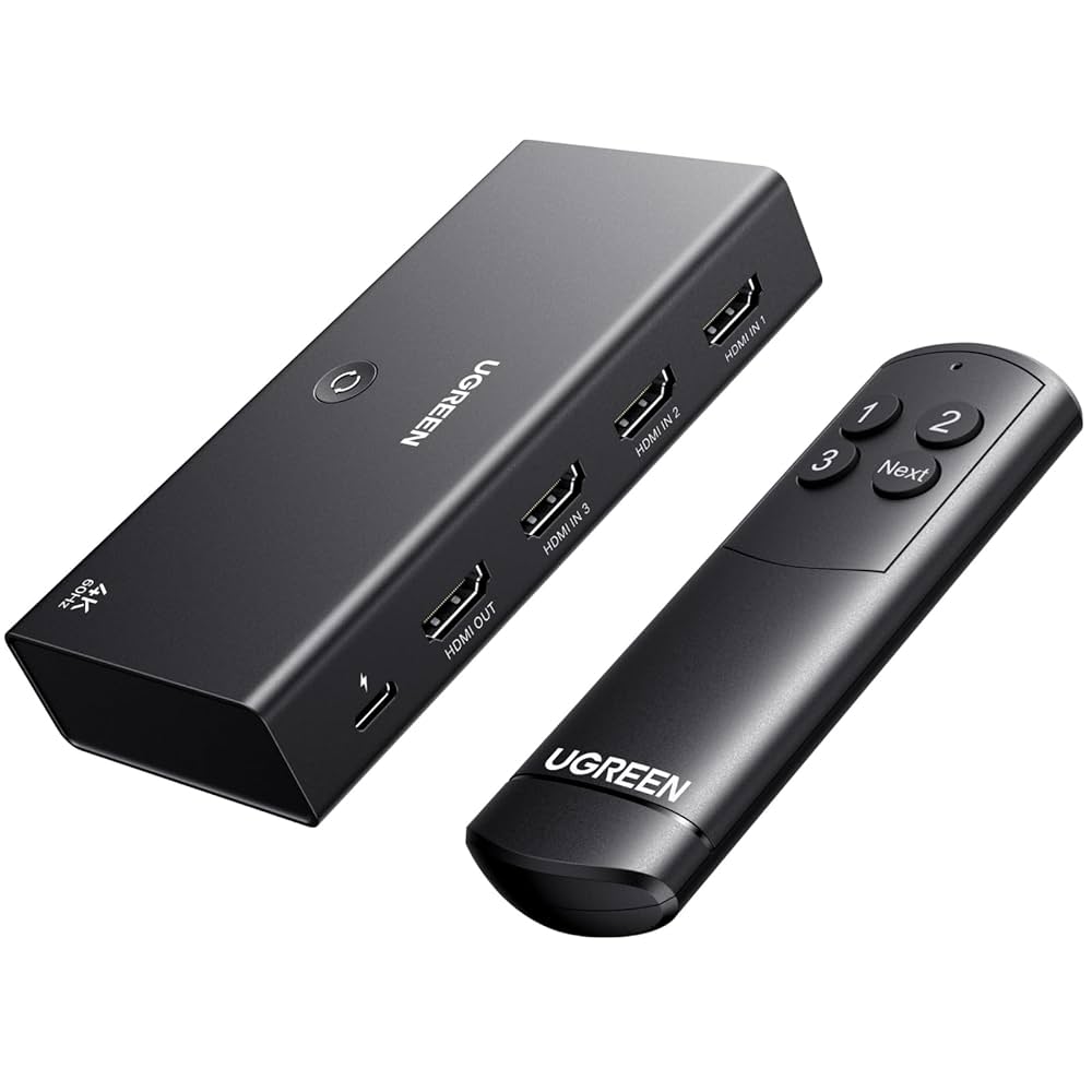 UGREEN 5-In 1-Out HDMI Switch – UG-90512
