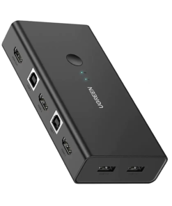 Ugreen CM200 Switcher HDMI KVM and USB 2 In 1 Out Ultra HD Switch Box (UG- 50744)