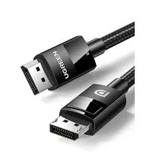 UGREEN DP102 DP Male to Male Cable 1m Black (UG- 10244)