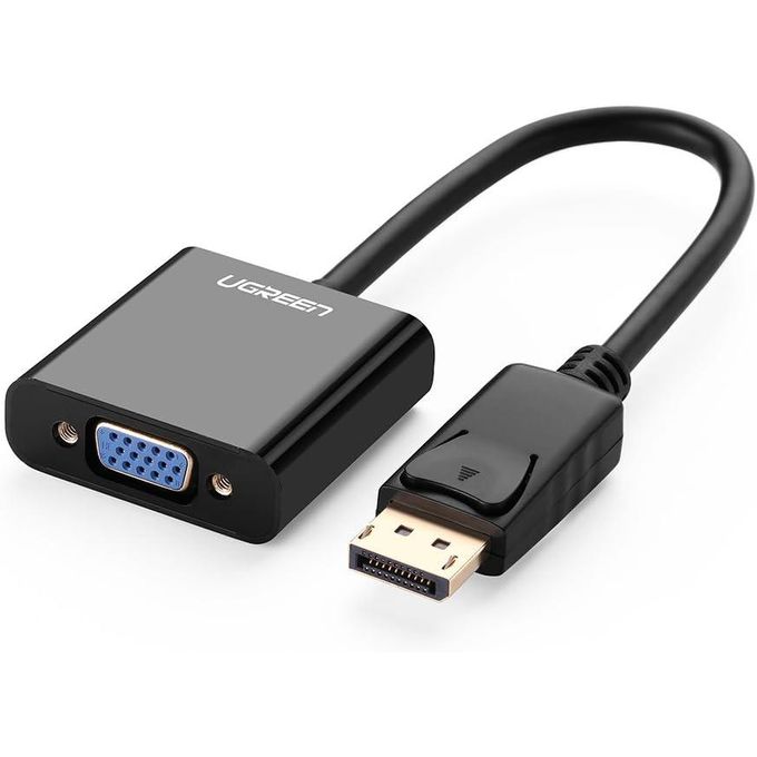 UGREEN DP109 DisplayPort Male to VGA Female Converter Black (UG- 20415)