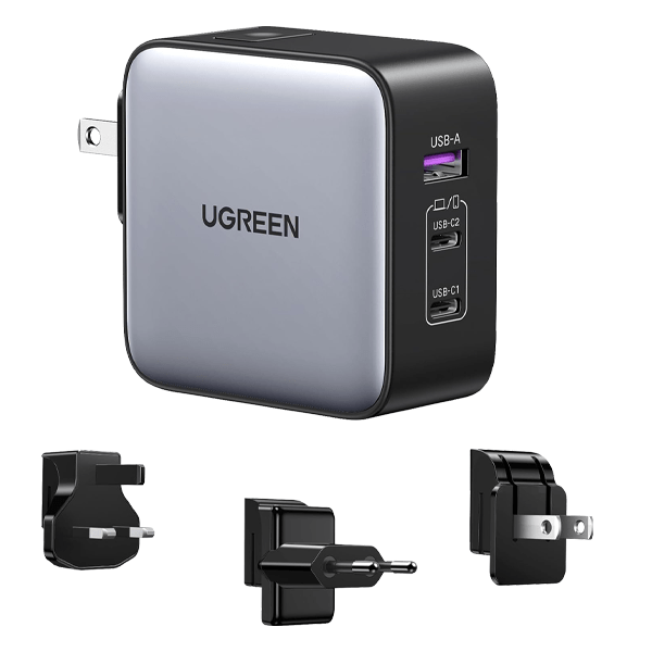 UGREEN GaN 65W Fast Charger (3-Port) – UG-90409