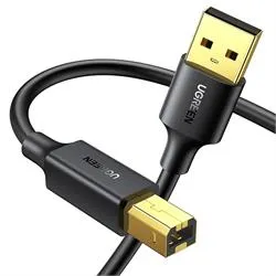 UGREEN USB 2.0 AM to BM Print Cable 3m (Black) – UG-10351