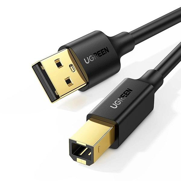 UGREEN USB 2.0 Type-A Male to Type-B Male Printer Cable 5m (Black) – UG-10352