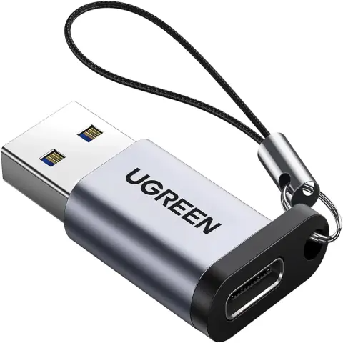 UGREEN USB A Male to USB-C Female Adapter (Black) – UG-50568