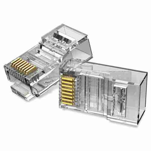 Vention Cat.5E UTP RJ45 Modular Plug Transparent 100 Pack - VEN IDBR0-100
